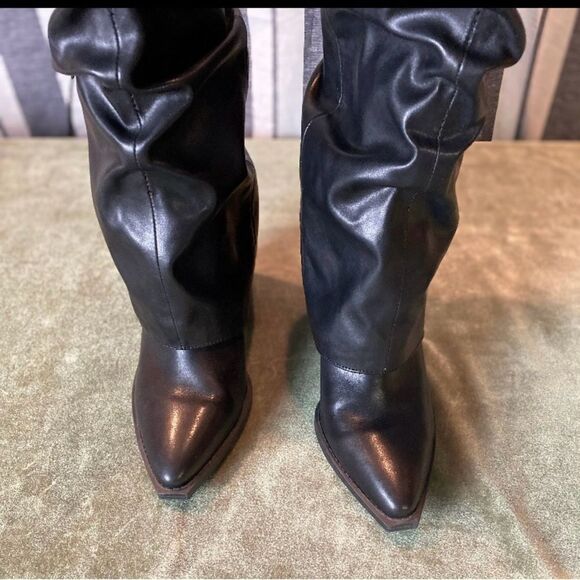 #232 CROWN VINTAGE Knee High Boots - Picture 7 of 11